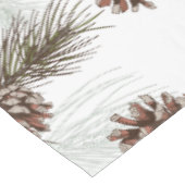 Pine Cones Herbst Tischdecke (Schrägansicht)