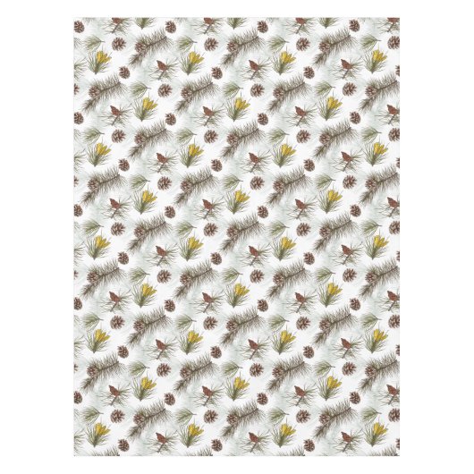 Pine Cones Herbst Tischdecke (Vorderseite)