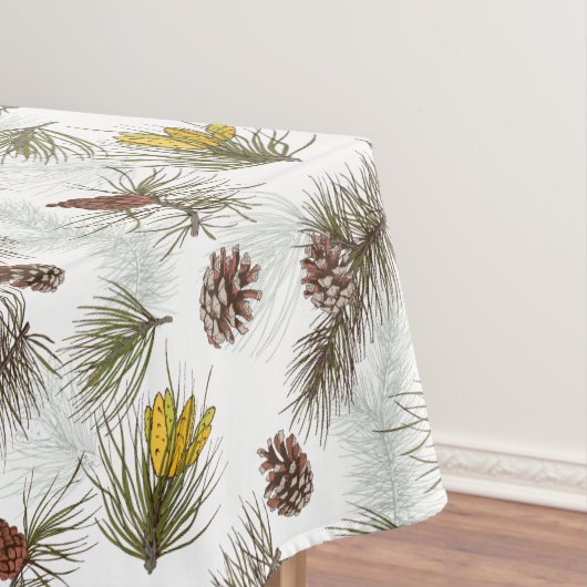 Pine Cones Herbst Tischdecke (Beispiel)