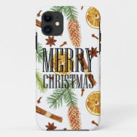 Pine cones Illustration und Gewürz von Weihnachten