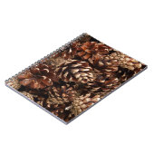 Pine Cones-Notebook Notizblock (Linke Seite)