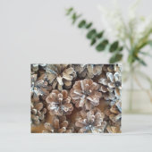 Pine Cones Postkarte (Stehend Vorderseite)