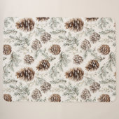 Pine Cones Sherpadecke (Vorderseite (Horizontal))