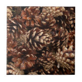 Pine Cones Tile Fliese (Vorderseite)
