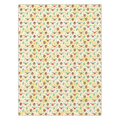 Pine Cones und Holly Christmas Pattern Tischdecke (Vorderseite)