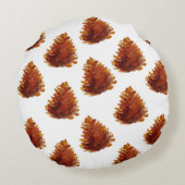 Pine Cones Zeichnend Kissen (Rückseite)