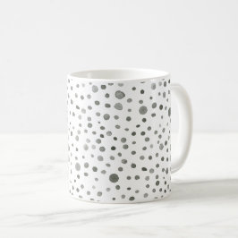 Pine Confetti Wasserfarbe Punkte Klassische Tasse