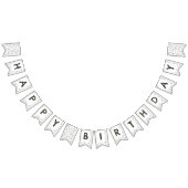 Pine Confetti Wasserfarben Punkte Jagdflagge Wimpelkette (Alle)