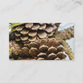 PINE CONS BUSINESS CARD TEMPLATE VISITENKARTE (Rückseite)