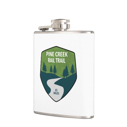 Pine Creek Bahn Flachmann (Links)