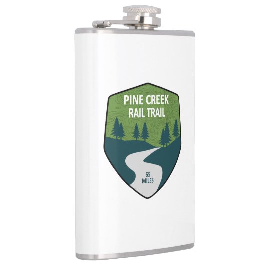 Pine Creek Bahn Flachmann (Rechts)