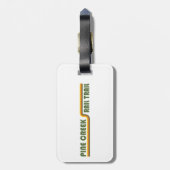 Pine Creek Bahn Gepäckanhänger (Rückseite vertikal)