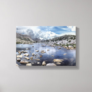 Pine Creek Pass - Sierra Nevada Leinwanddruck