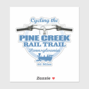 Pine Creek Rail Trail (H2) Aufkleber