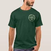Pine Creek Rail Trail (radfahren c) T-Shirt (Vorderseite)