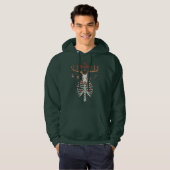 Pine Deer - Christmas Rentier Head Hoodie (Vorne ganz)