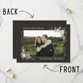 Pine floral Holiday Winter Weihnachten Hochzeit Save The Date