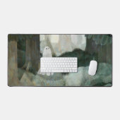 Pine Forest Ghost Schreibtischunterlage (Tastatur & Maus)