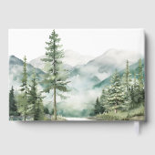 Pine Forest Lake Landscape House - Gästebuch (Rückseite)