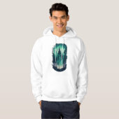 Pine Forest Landscape Hooded Sweatshirt (Vorne ganz)
