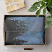 Pine Forest Night Seidenpapier (Geschenk)