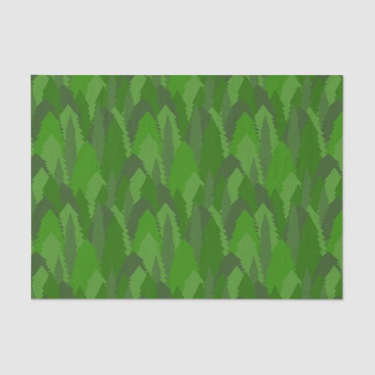 Pine Forest Seidenpapier (Vorderseite)