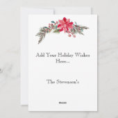 Pine Foto Gold Rahmen Frohe Weihnachten (Rückseite)