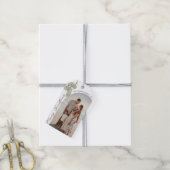 Pine Frory Christmas Minimalistisch Family 2024 Fo Geschenkanhänger (Mit Garn)