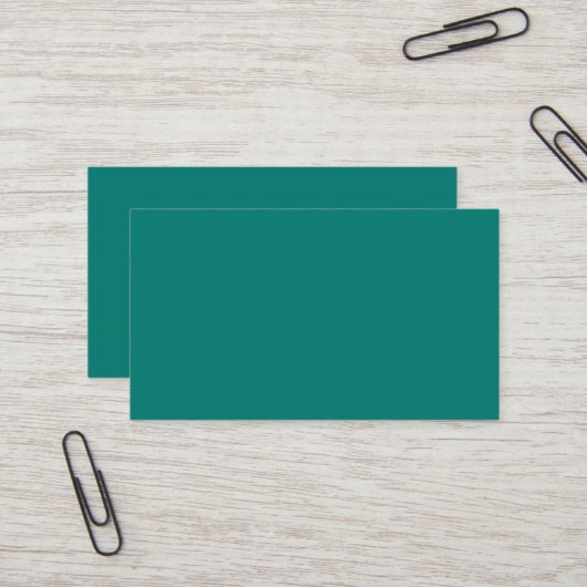 Pine Green Business Card Visitenkarte (Vorderseite/Rückseite Beispiel)