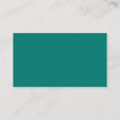 Pine Green Business Card Visitenkarte (Rückseite)