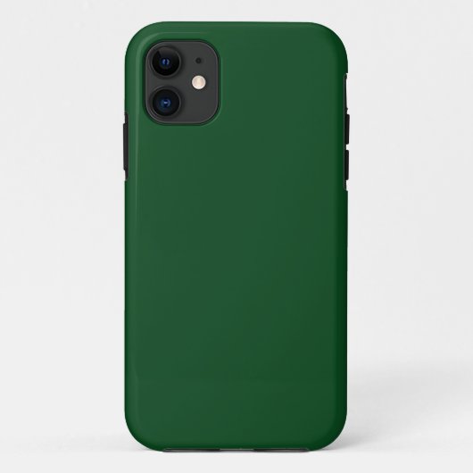 Pine Green (feste Farbe) Case-Mate iPhone Hülle (Rückseite)