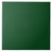 Pine Green (feste Farbe)  Fliese (Vorderseite)