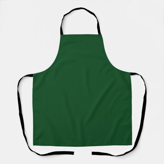 Pine Green (feste Farbe) Schürze (Vorderseite)