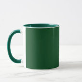 Pine Green (feste Farbe)  Tasse (Links)