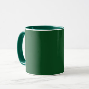Pine Green (feste Farbe) Tasse