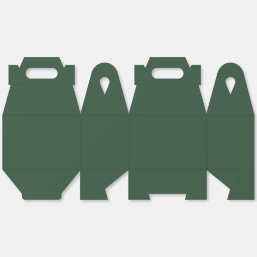 Pine Green Geschenkschachtel (Ungeklappt)