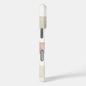 Pine Green Ivory Red Stripes Case-Mate iPhone Hülle (Rückseite / Rechts)