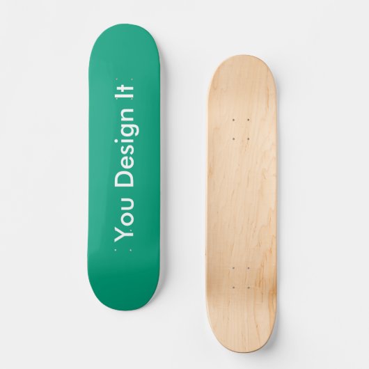 Pine Green Skateboard (Vorderseite)