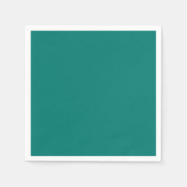 Pine Green Standard Cocktail Paper Napkin Serviette