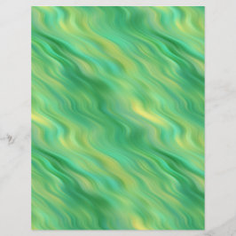 Pine Green Wavy Textur
