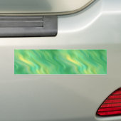 Pine Green Wavy Textur Autoaufkleber (Auf Auto)