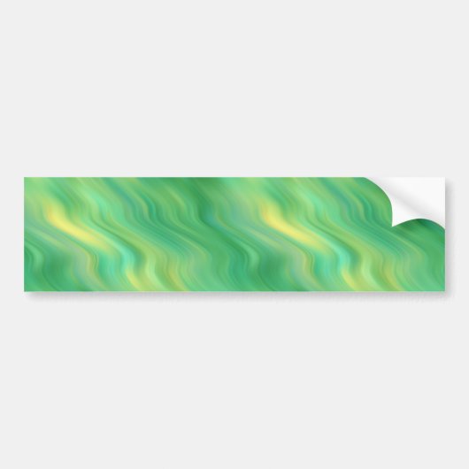 Pine Green Wavy Textur Autoaufkleber (Vorne)