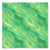 Pine Green Wavy Textur Fotodruck (Vorne)