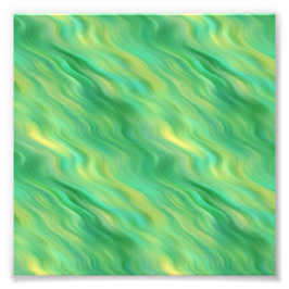 Pine Green Wavy Textur Fotodruck