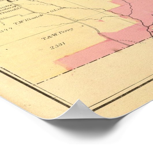 Pine Grove Township Poster (Ecke)