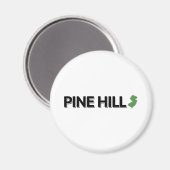 Pine Hill, New Jersey Magnet (Vorderseite/Rückseite)