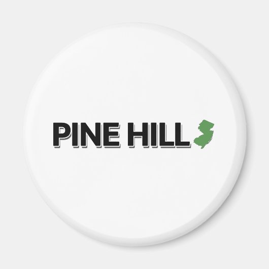Pine Hill, New Jersey Magnet (Vorne)