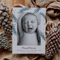 Pine Holiday Blätter und Berries Multi Foto Birth