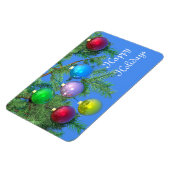 Pine Holiday in Blue Magnet (Linke Seite)