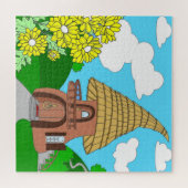 Pine House Jigsaw Puzzle (Horizontal)